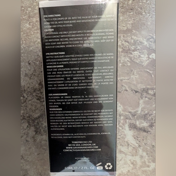 Beard oil and balm set - Picture 4 of 4